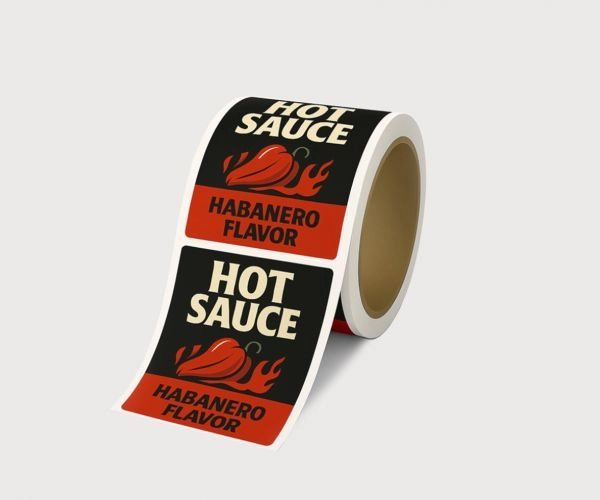 Custom Paper Labels/Stickers on Roll