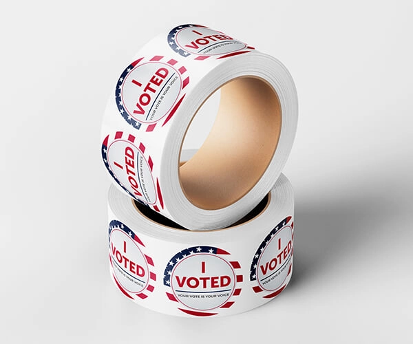 Custom BOPP Labels/Stickers on Roll